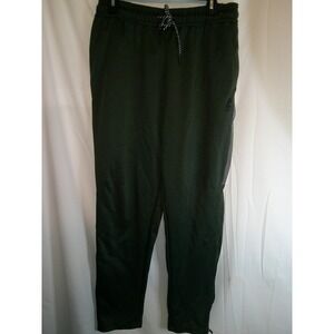 Reebok Track Pants Athletic Training Joggers Olive Green Gray Mens Size L‎